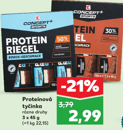 Concept Sports Proteinová tyčinka