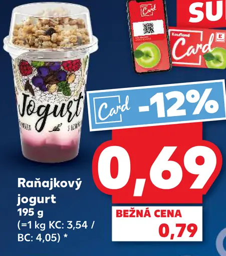 Rajo Raňajkový jogurt