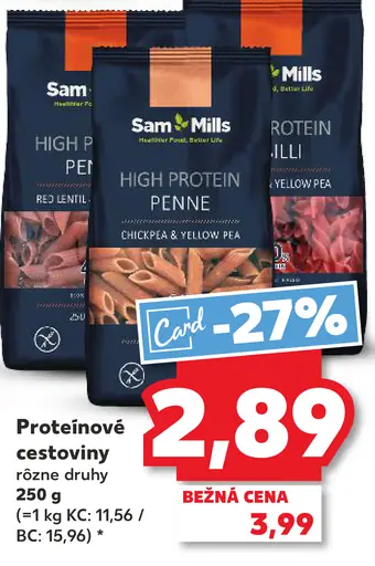 Sam Mills proteínové cestoviny