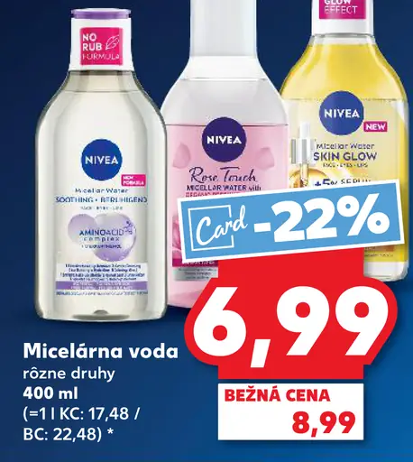 Nivea micelárna voda