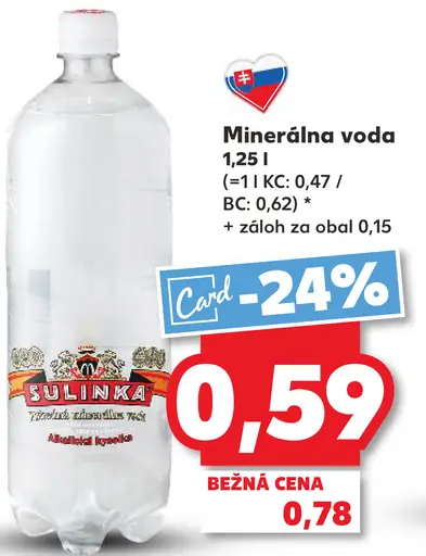 Sulinka Minerálna voda