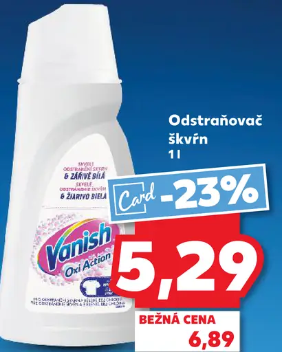 Vanish odstraňovač škvŕn