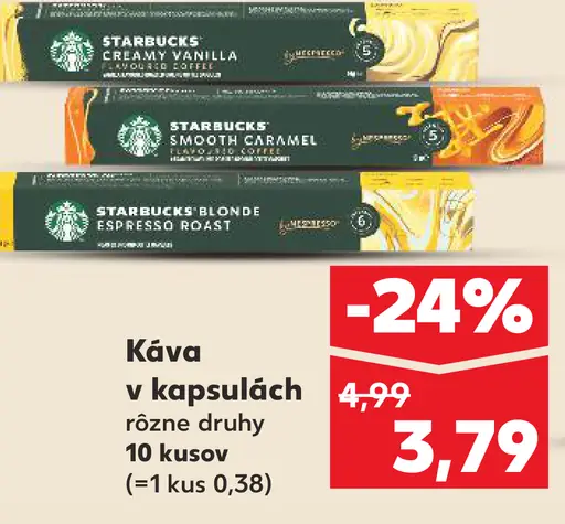 Starbucks Káva v kapsulách