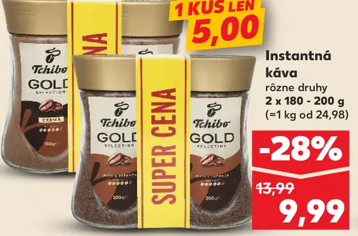 Tchibo Gold instantná káva