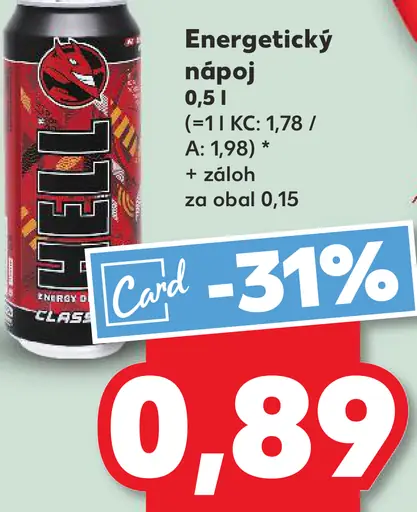 Hello energetický nápoj