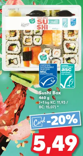 K-to go Sushi Box