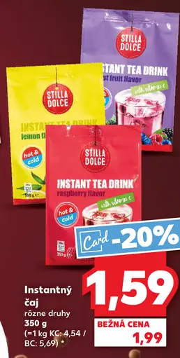 Stilla Dolce Instantný čaj