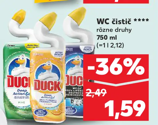 Duck WC čistič