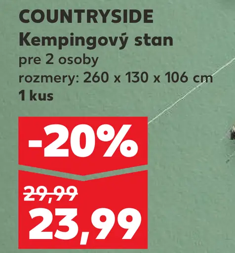 Countryside Kempingový stan