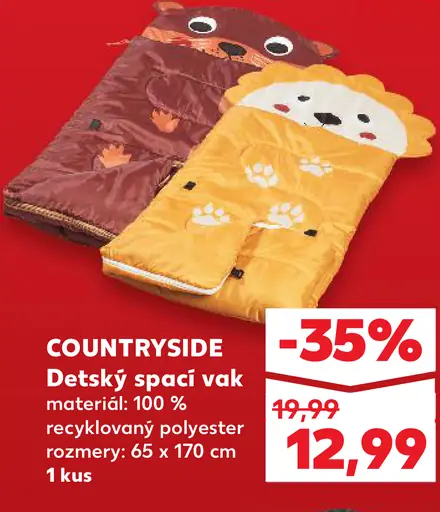 Countryside Detský spacák vak