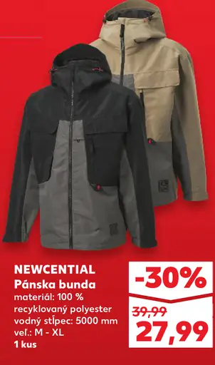 NEWCENTIAL Pánska bunda