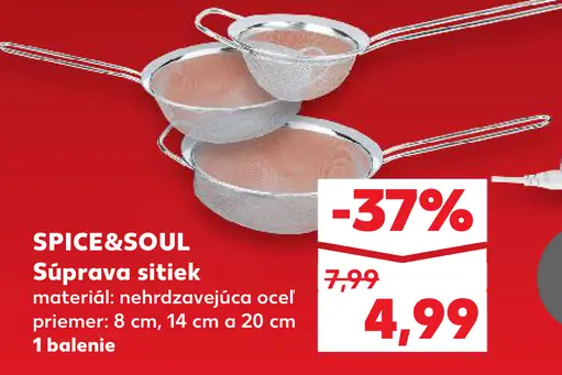 Spice&Soul Súprava sítiek