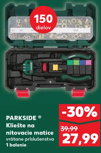 Parkside Kliešte na nitovacie matice