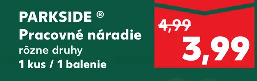 Parkside Pracovné náradie