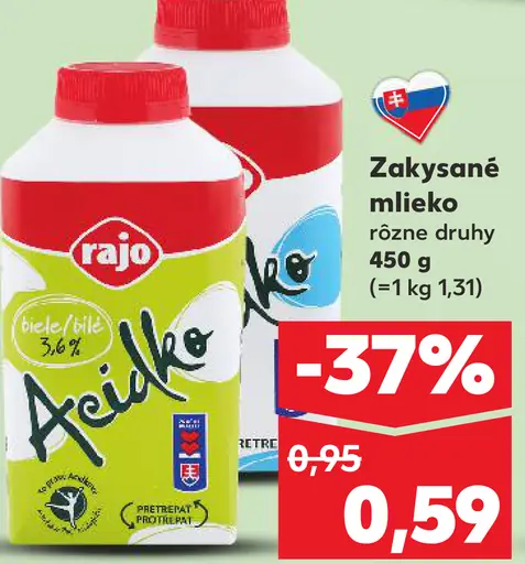 Zakysané mlieko