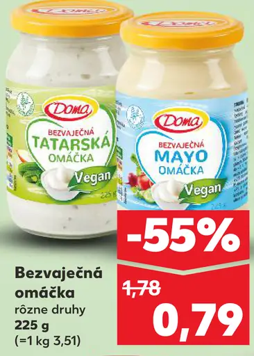 Bezvaječná omáčka