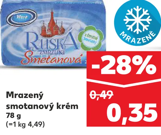 Vici Ruský smotanový krém