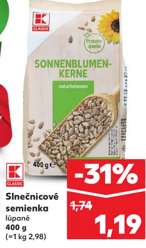 K-Classic Slnečnicové semienka