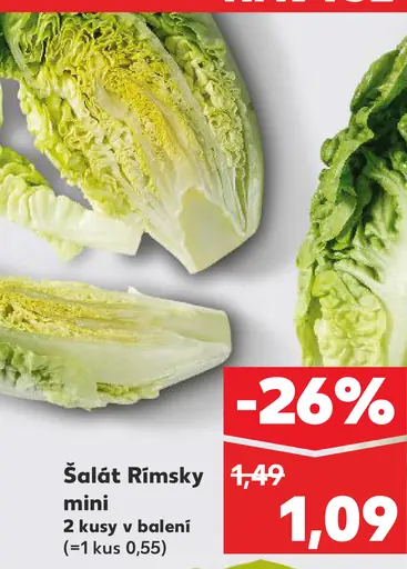 Šalát Rímsky mini