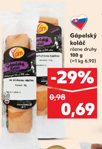 Vám Gápeľský koláč