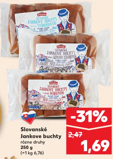 Penam Slovenské Jankove buchty