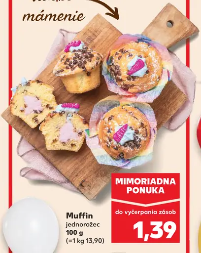 Muffin jednorožec