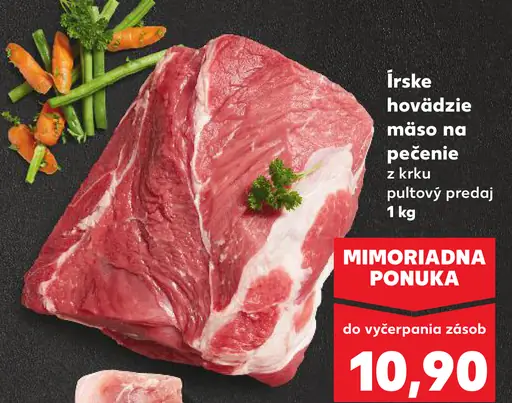 Írske hovädzie mäso na pečenie