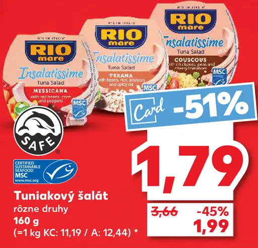 Rio Mare Tuniakový šalát
