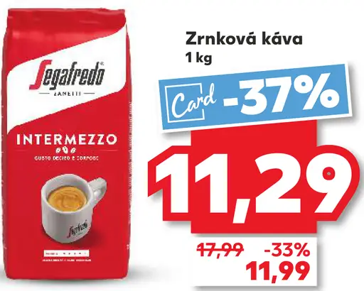 Segafredo Mletá káva