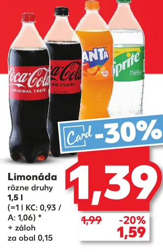 Coca-Cola limonáda