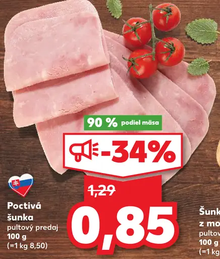 Poctivá šunka