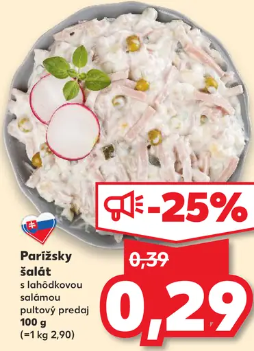 Parížsky šalát