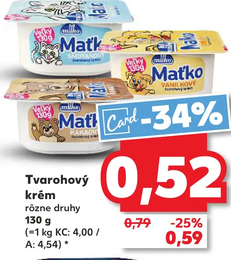 Matko Tvarohový krém