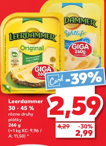 Leerdammer Original Lightlife