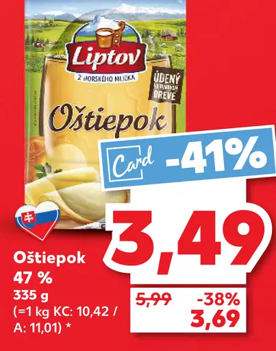 Liptov Oštiepok 47%