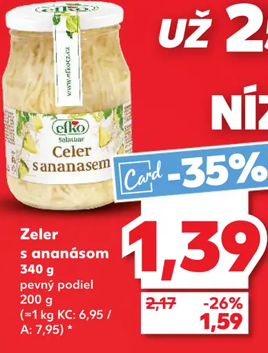 Ekofrukt Zeler s ananásom