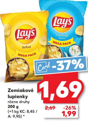 Lay's zemiakové lupienky