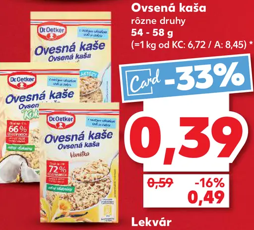 Nestlé Ovsená kaša