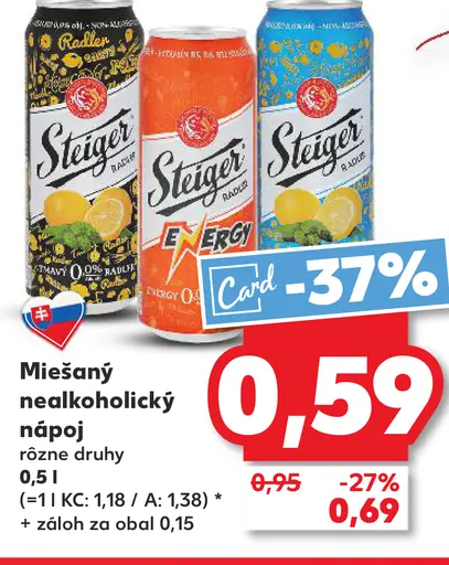 Steiger Miešaný nealkoholický nápoj