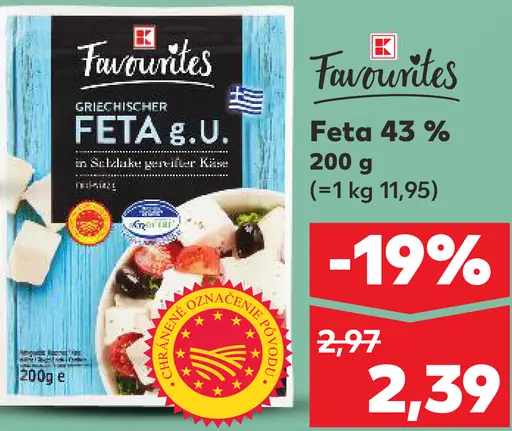 Feta 43 %