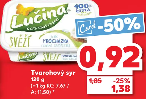 LUČINA Tvarohový syr