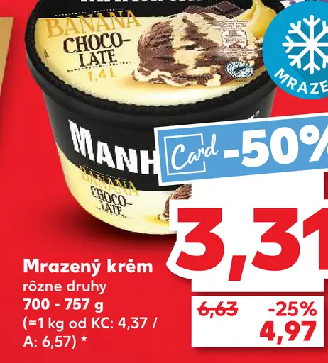 Manhattan Mrazený krém