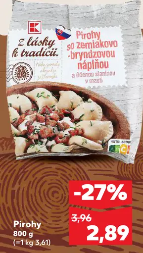 Pirohy so zemiakovo-bryndzovou náplňou