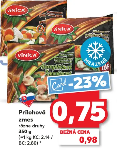 Prílohová zmes rôzne druhy