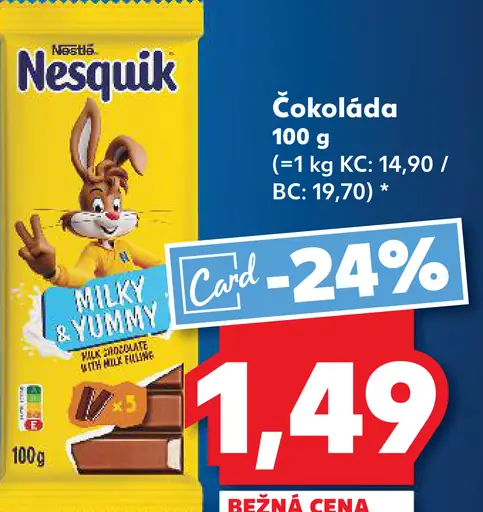 Nesquik čokoládová oblátka