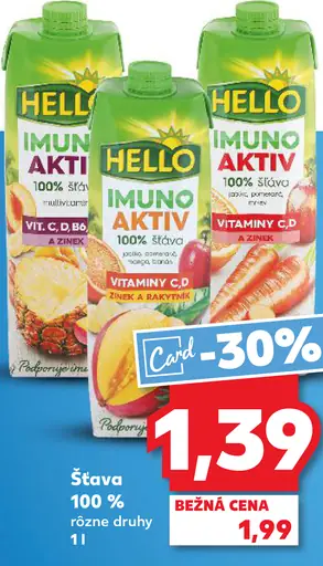 Hello Imuno Aktiv šťava
