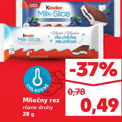 Kinder Milk-Slice