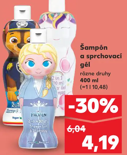 Frozen Šampón a sprchovací gél