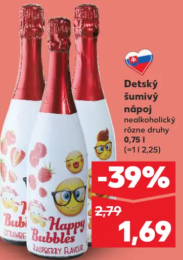 Bubchen Detský šumivý nápoj