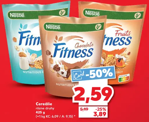 Nestlé Cereálie Fitness